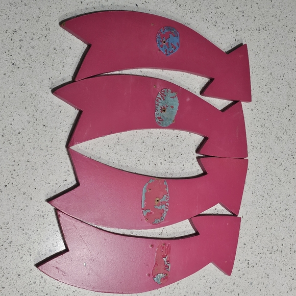 4 Wood Signs Beach โฑ๏ธ Sea ๐ Sun ๐ & Sand Welcome to Paradise L๐K Art - Picture 10 of 14